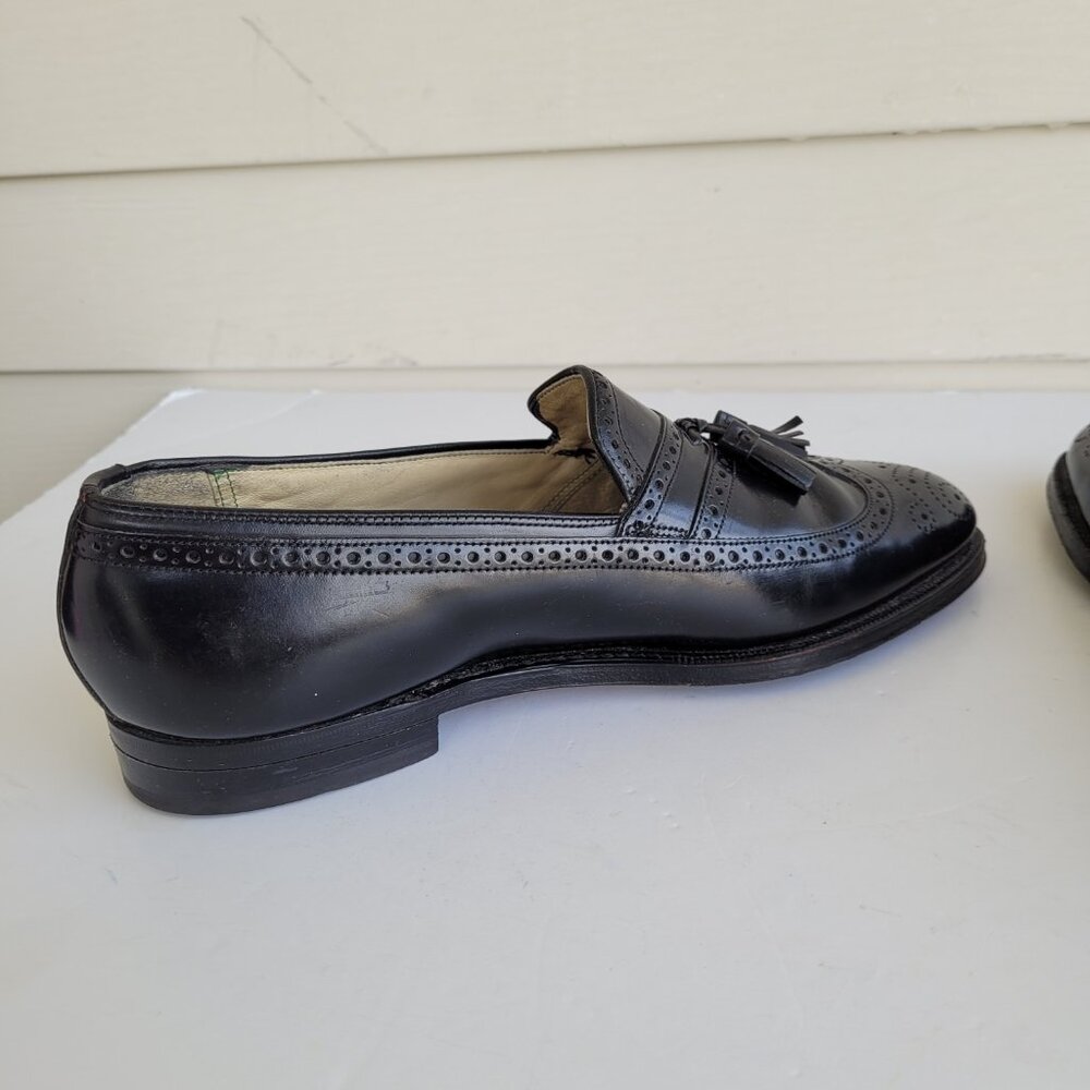 Florsheim Imperial Black Leather Men's Shoes 8 - Picture 8 of 14